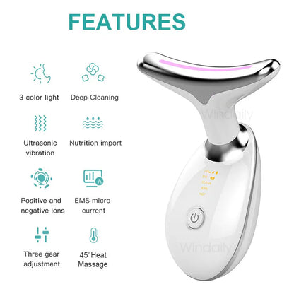 Neck Face Beauty EMS Facial Lifting Device - Planet4Shopping