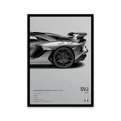 Car Wall Art Canvas - Planet4Shopping