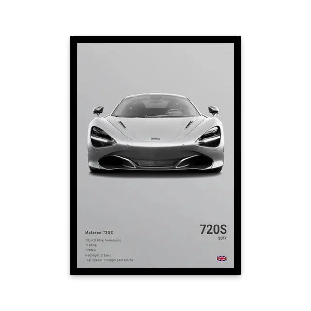Car Wall Art Canvas - Planet4Shopping