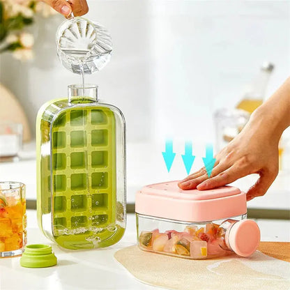 Ice Cube Tray With Straw - Planet4Shopping