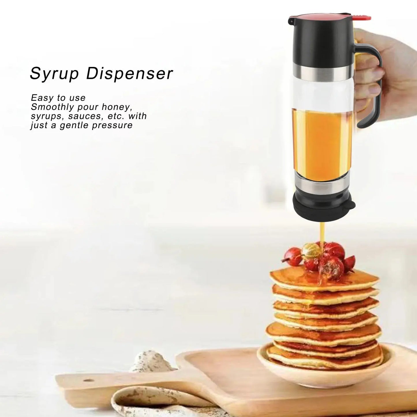 Honey Dispenser with Handle & No Drip - Planet4Shopping