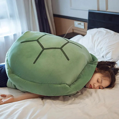 Wearable Turtle Shell Plush Pillow - Planet4Shopping