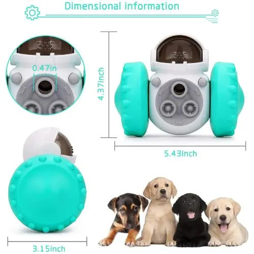 Pet Treat Dispenser Toy - Planet4Shopping