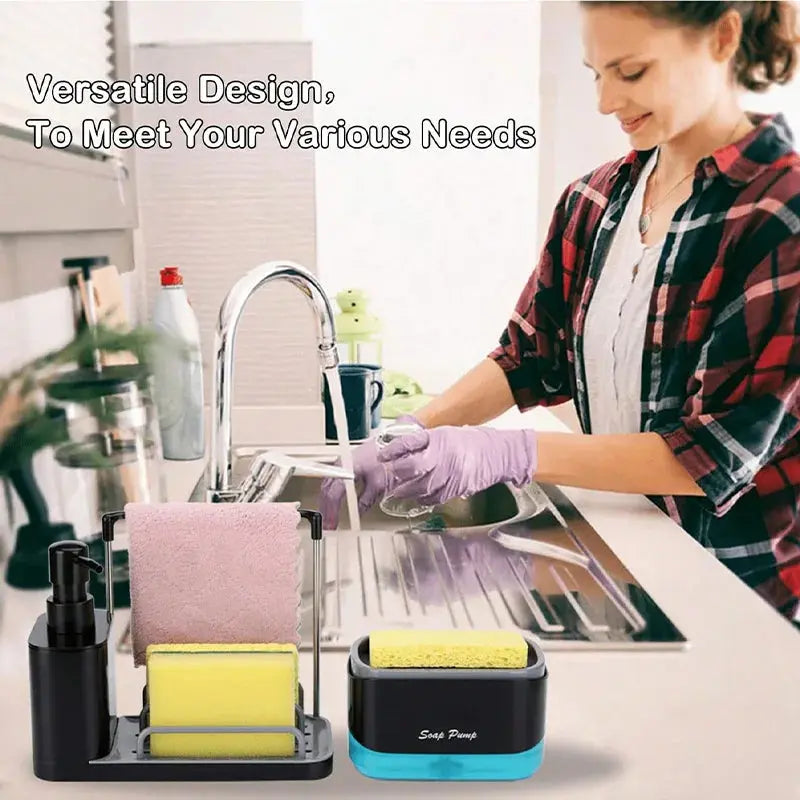 5-in-1 Hand and Dish Soap Dispenser Set - Planet4Shopping