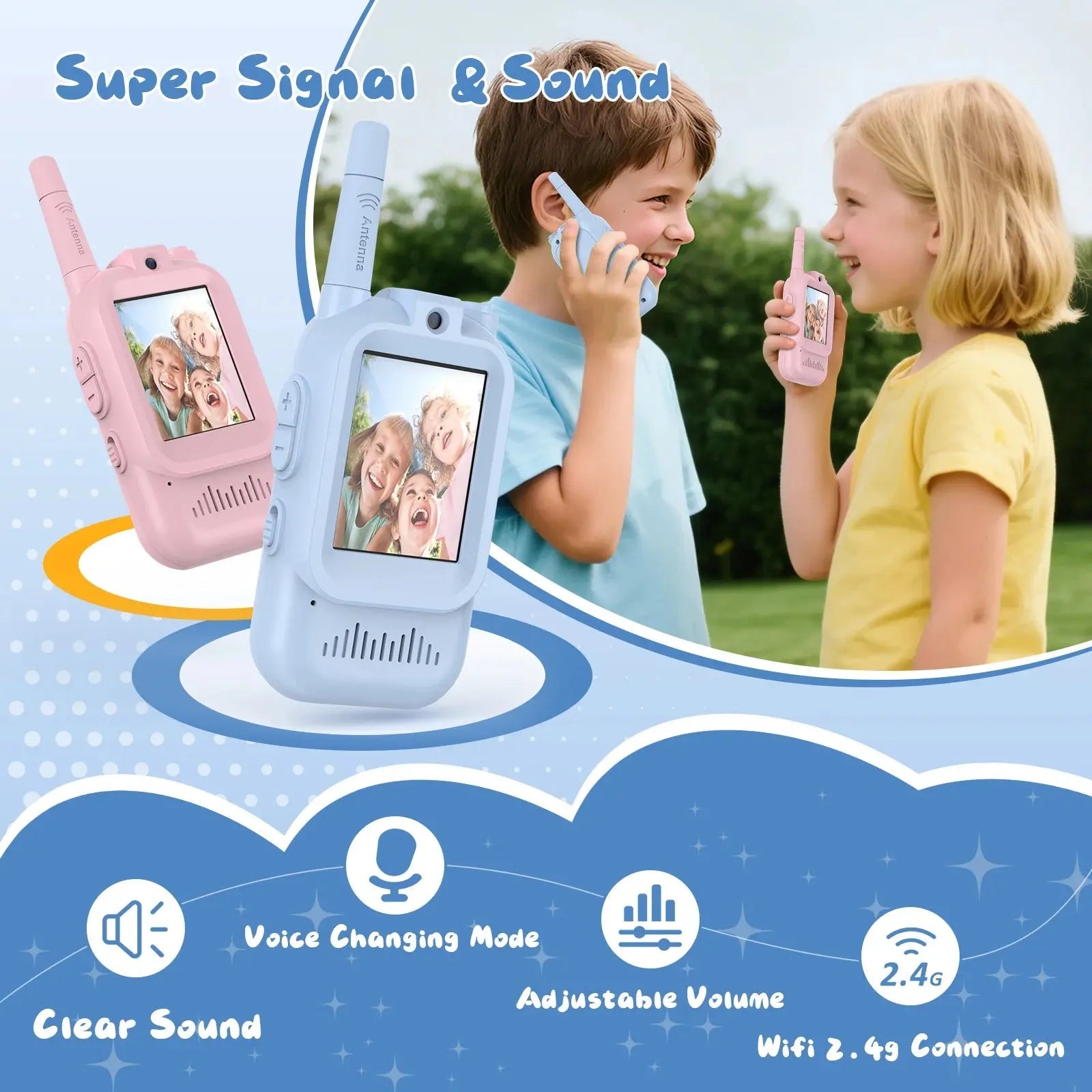 Kids Video Walkie Talkies - Planet4Shopping
