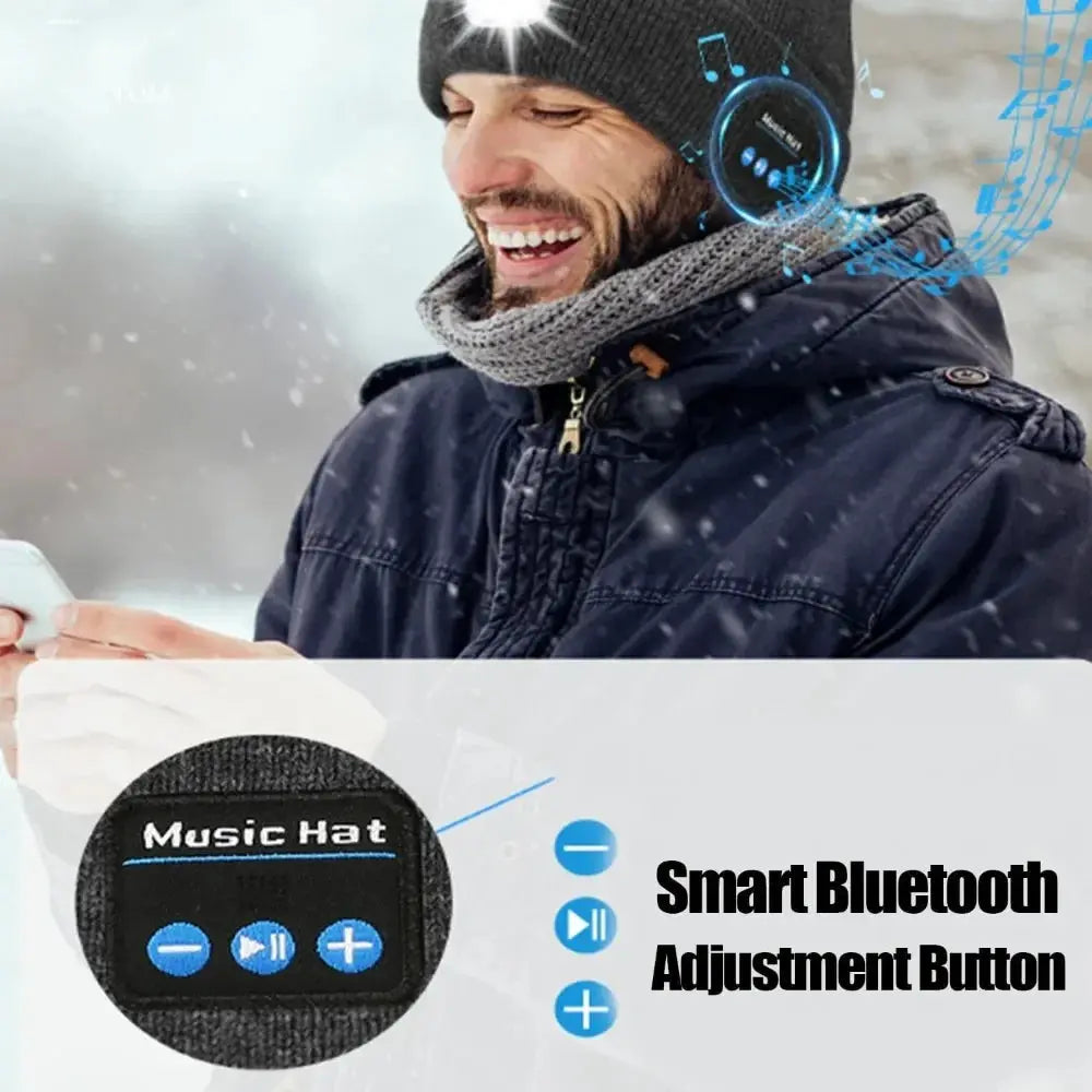 3-in-1 Function Bluetooth Beanie with Light - Planet4Shopping
