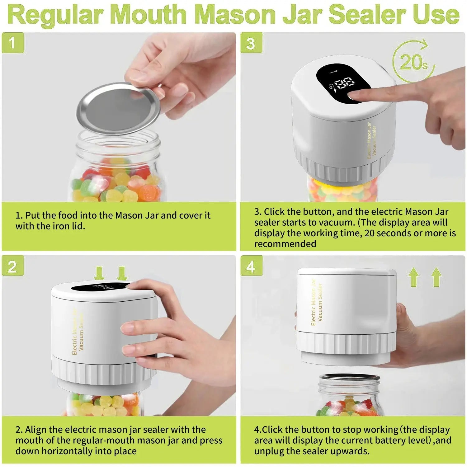 Vacuum Jar Sealer - Planet4Shopping