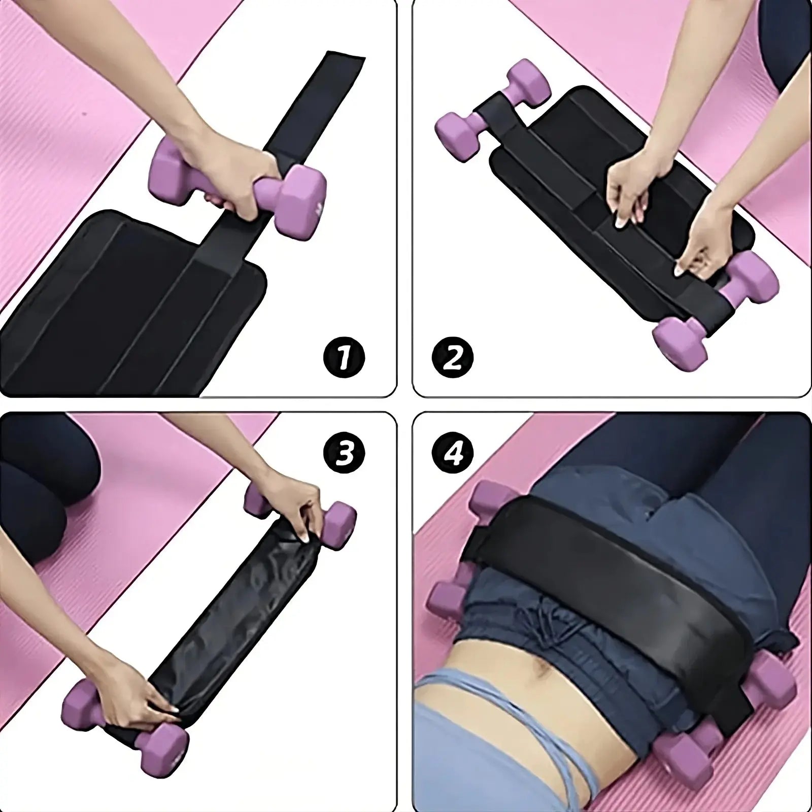 Hip Thrust Belt Glute Bridge Pad - Planet4Shopping