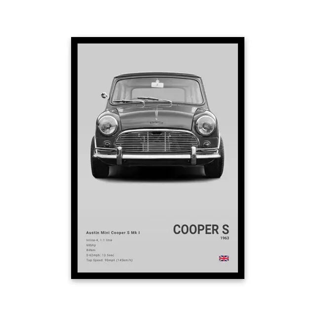 Car Wall Art Canvas - Planet4Shopping