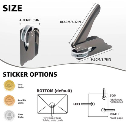 Custom Embosser for Books - Planet4Shopping