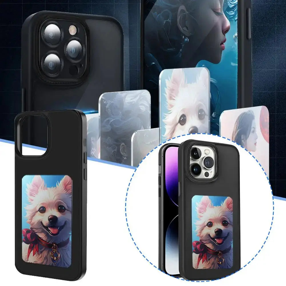InkPlay E-Ink Phone Case - DIY Wireless NFC Photo Display Protective Case - - Planet4Shopping