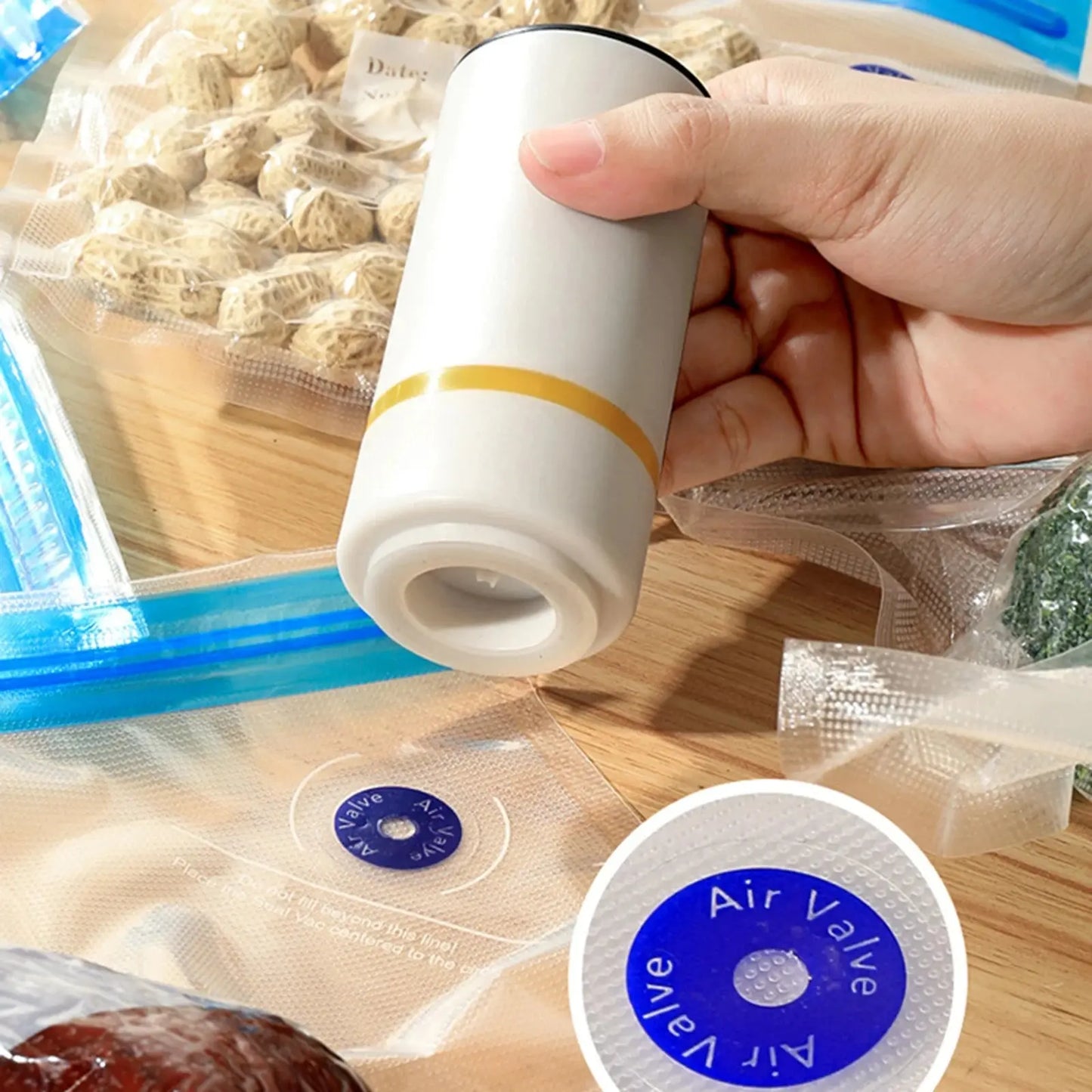 Vacuum Sealed Food Bags Food Storage - Planet4Shopping