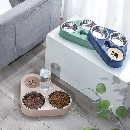 Pet Food Bowls 3 in 1 - Planet4Shopping