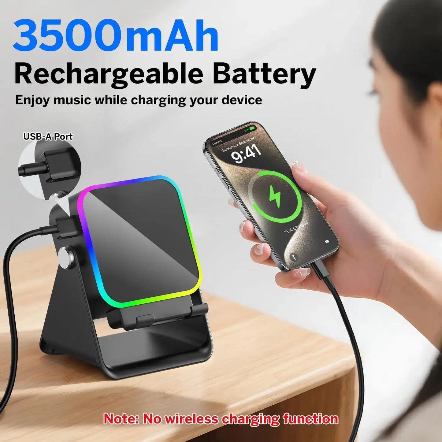 5-in-1 Wireless Induction Speaker Bluetooth - Planet4Shopping