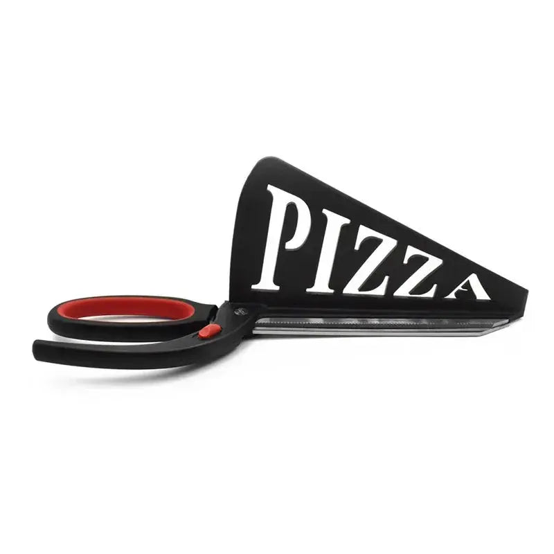 Pizza Scissors With Server Tray - Planet4Shopping
