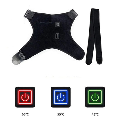 USB Heated Shoulder Brace Rotator Cuff - Planet4Shopping
