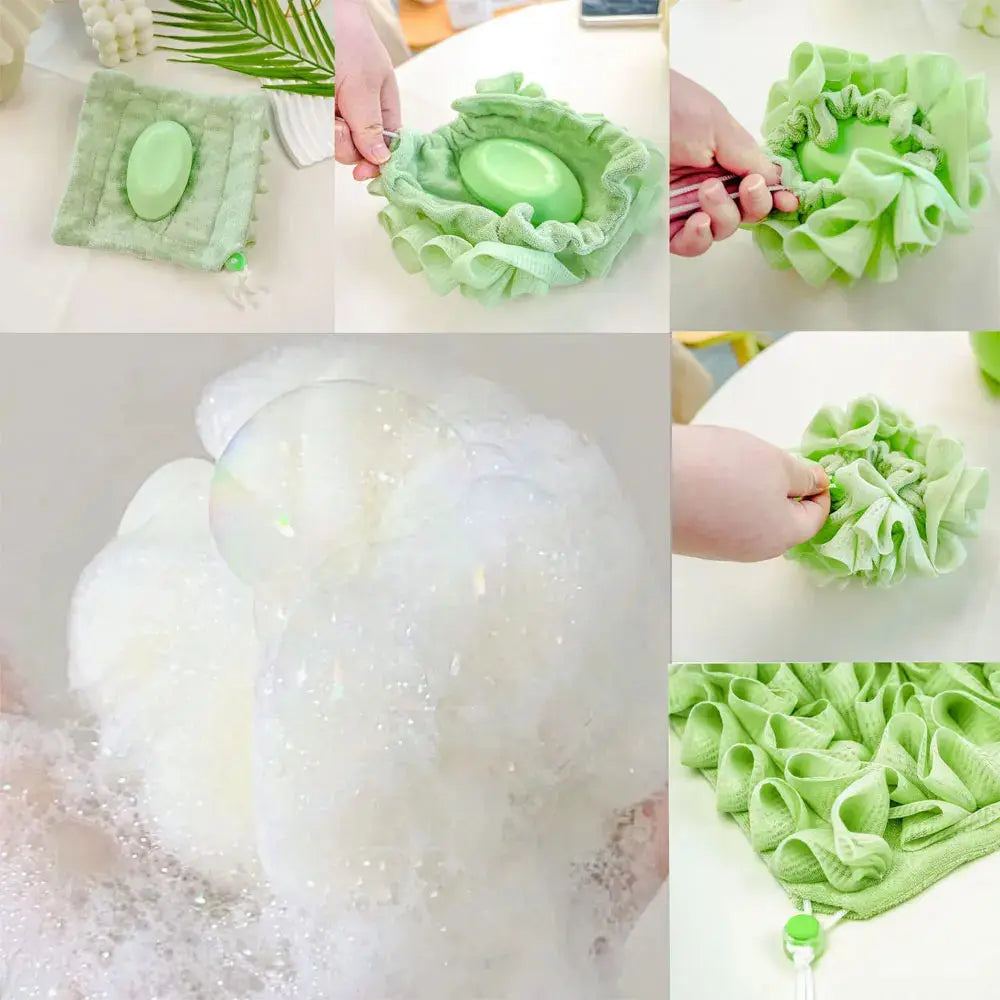 2-In-1 Bath Ball Loofah - Planet4Shopping