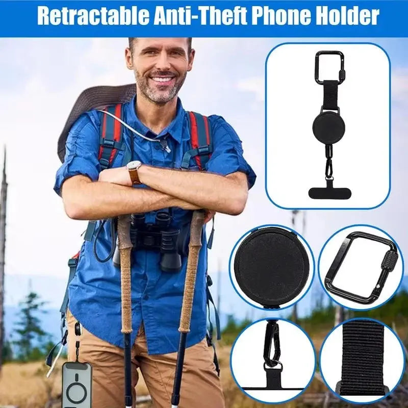 Anti-Theft Retractable Phone Strap - Planet4Shopping