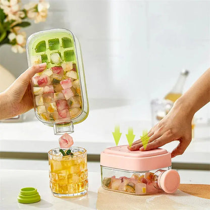 Ice Cube Tray With Straw - Planet4Shopping