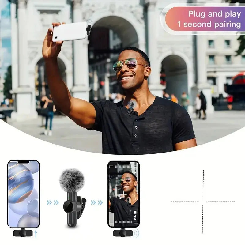 Wireless Lavalier Microphone - Planet4Shopping