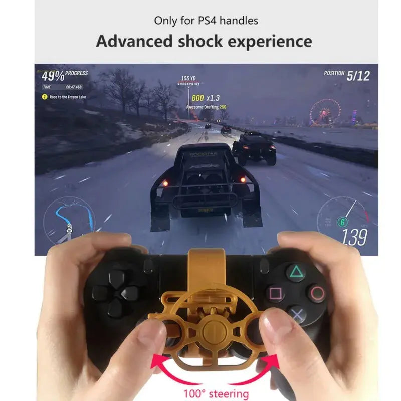 Mini Steering Wheel Game Controller Attachment - Planet4Shopping