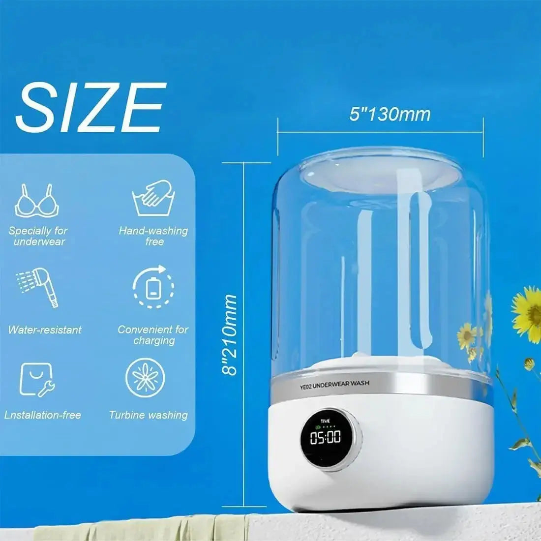 Portable Mini Washing Machine - Planet4Shopping