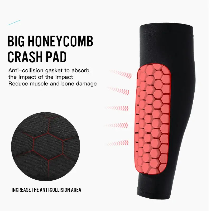 Shin Guard Socks Sleeves with Foam - Planet4Shopping