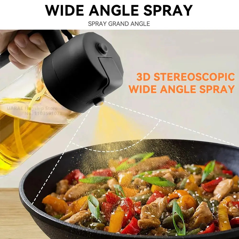 2 in 1 Oil Spray Bottle - Planet4Shopping