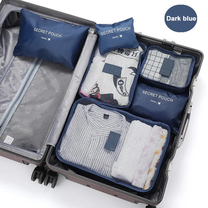 6 Pcs Travel Clothes Storage Bags - Planet4Shopping