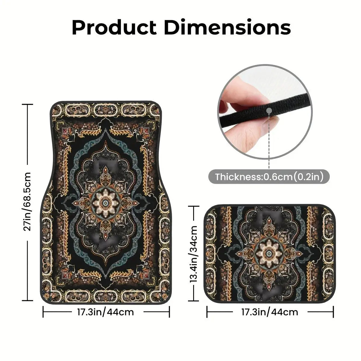 Persian Car Mat - Planet4Shopping