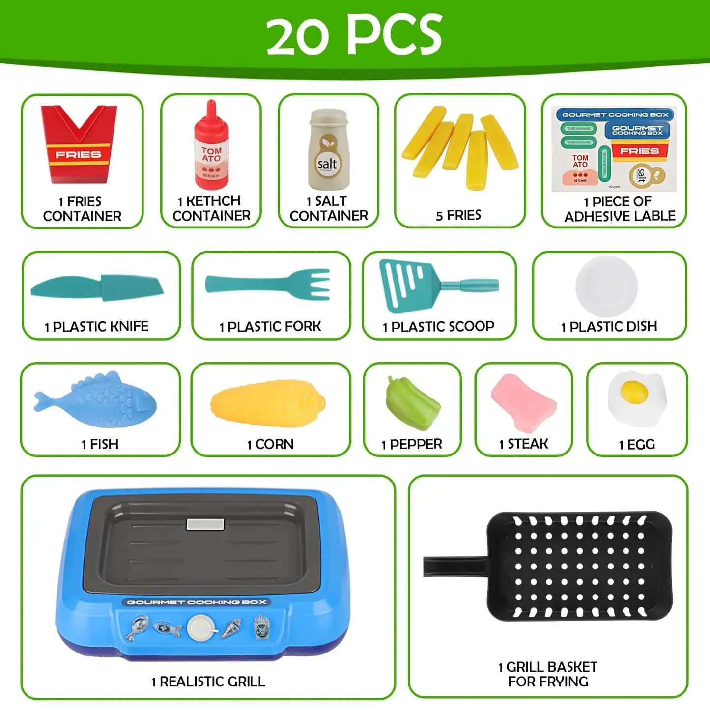 Kitchen Cooking Toy Set - Planet4Shopping