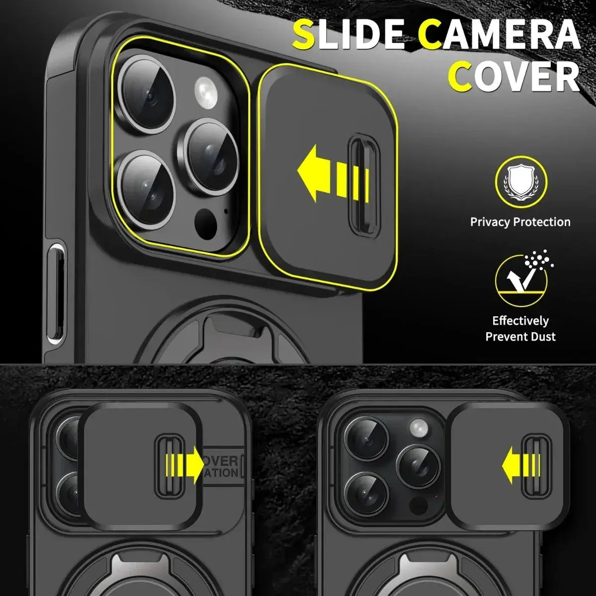 Armor Magnetic Bracket Case for iPhone - Planet4Shopping