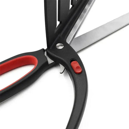 Pizza Scissors With Server Tray - Planet4Shopping