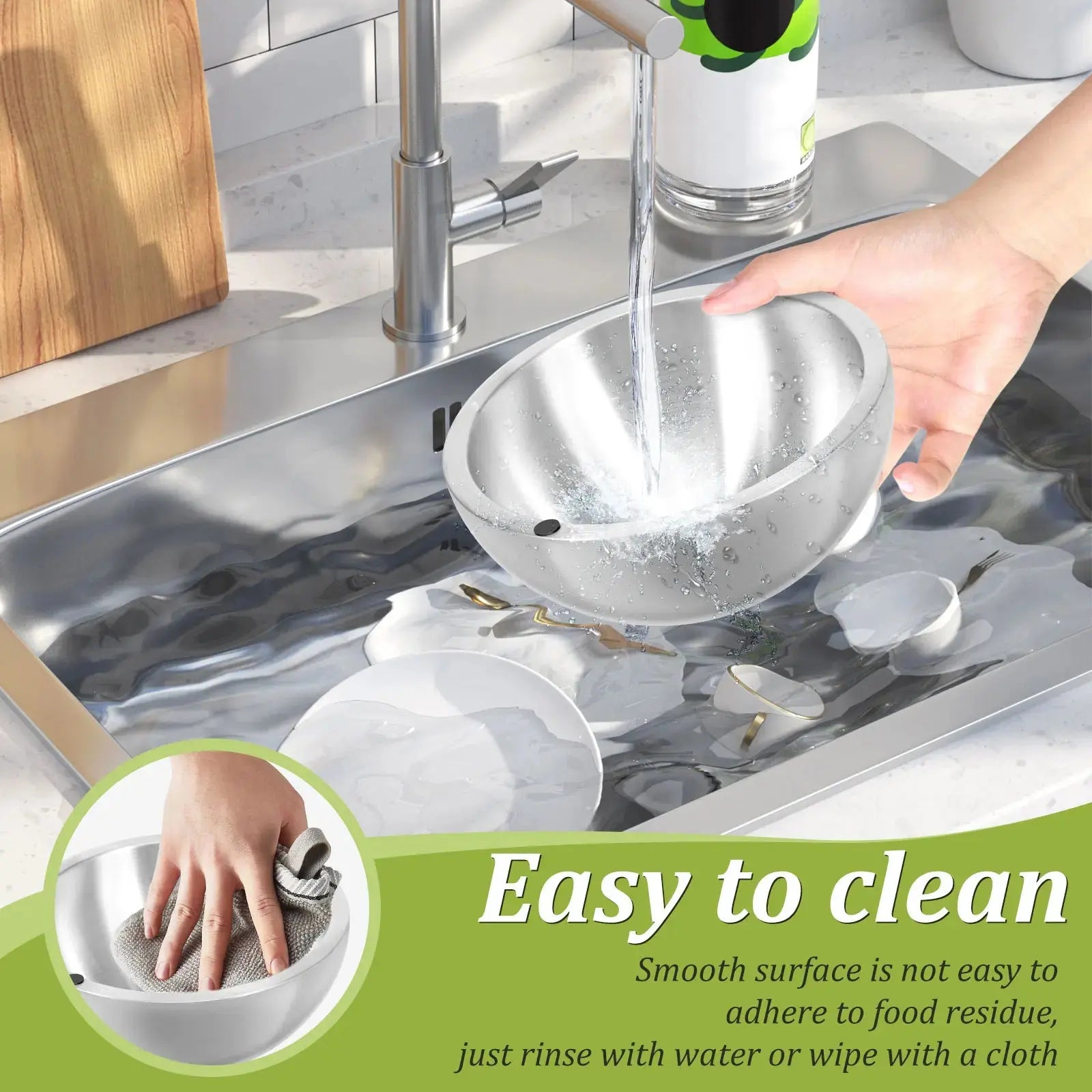 Stainless Steel Cooling Bowl - Planet4Shopping