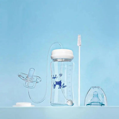 3-in-1 Hands-Free 300ML Baby Bottle - Planet4Shopping