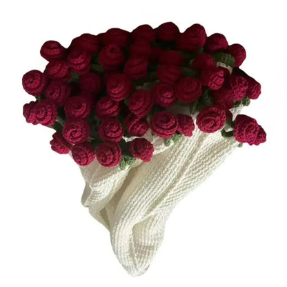 Crochet Rose Bouquet Blanket - Planet4Shopping