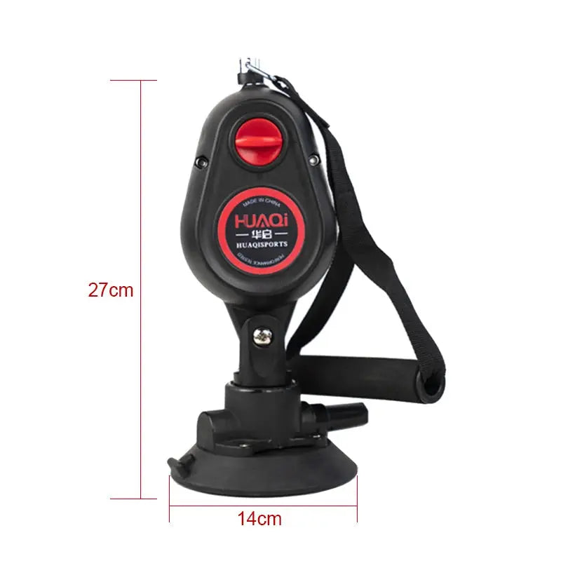 Fitness Resistance Pull Down Rope Trainer With Suction - Planet4Shopping