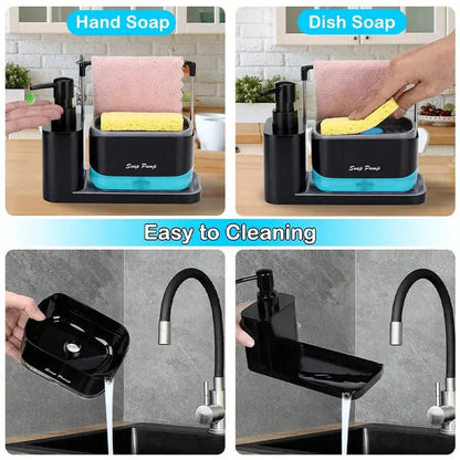 5-in-1 Hand and Dish Soap Dispenser Set - Planet4Shopping