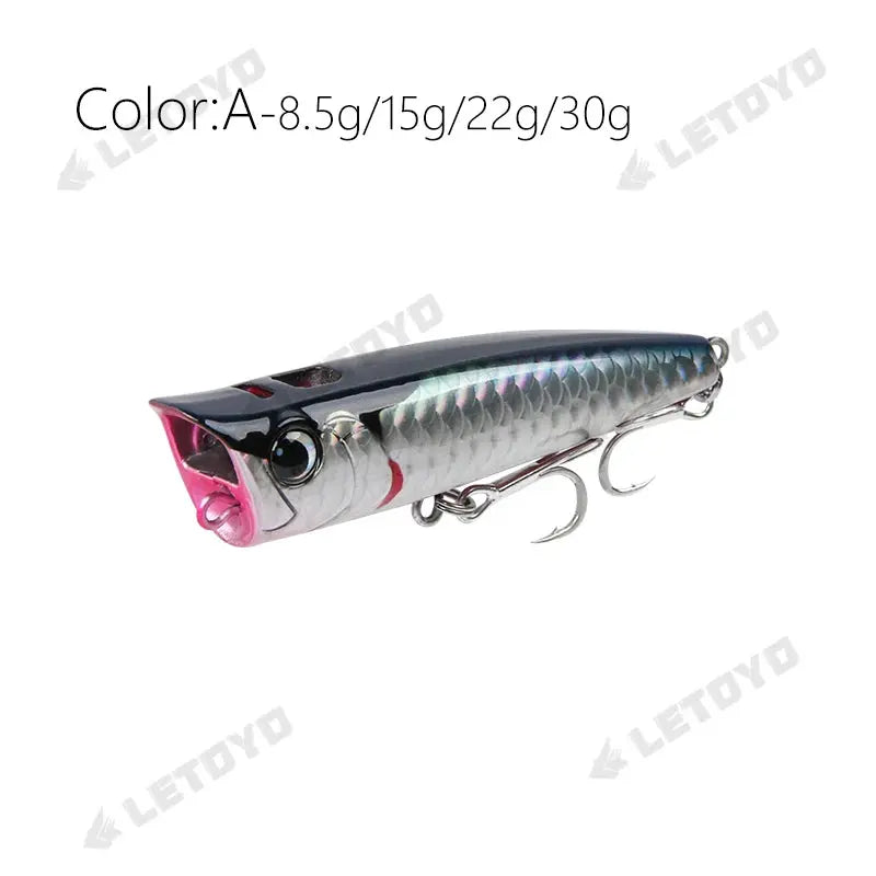 Popper Fishing Lure Hard Bait 8.5-30g - Planet4Shopping