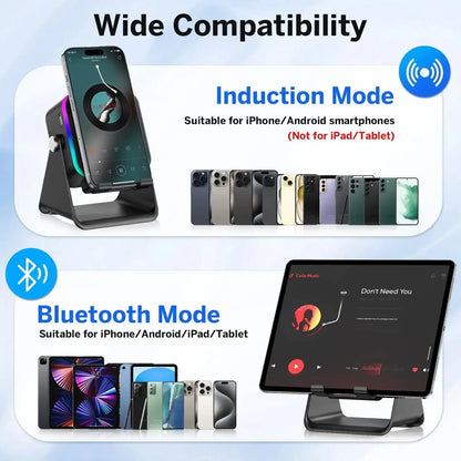 5-in-1 Wireless Induction Speaker Bluetooth - Planet4Shopping