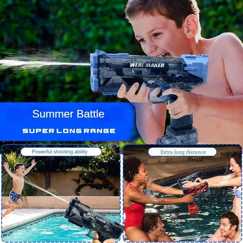 Firing Electric Water Gun - Planet4Shopping