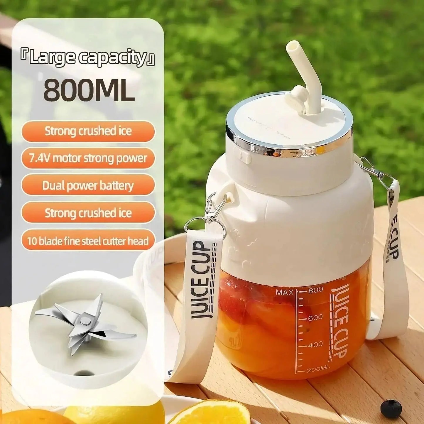 Portable Fruit Juicer Cup - Planet4Shopping