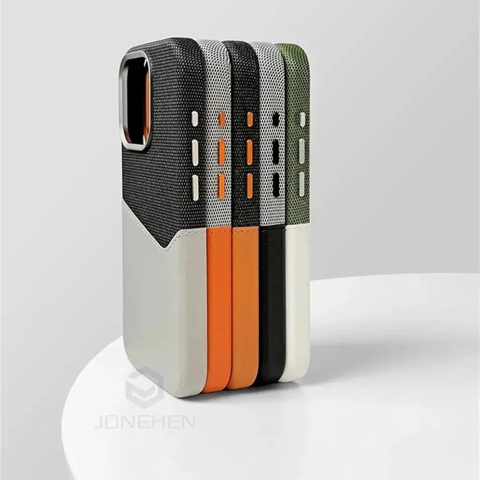 Magnetic Leather Card Holder Case for iPhone - Planet4Shopping