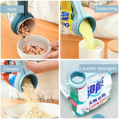 Sealing Clip With Noozle Snack Dispenser - Planet4Shopping
