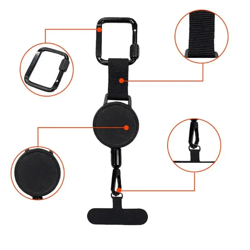Anti-Theft Retractable Phone Strap - Planet4Shopping