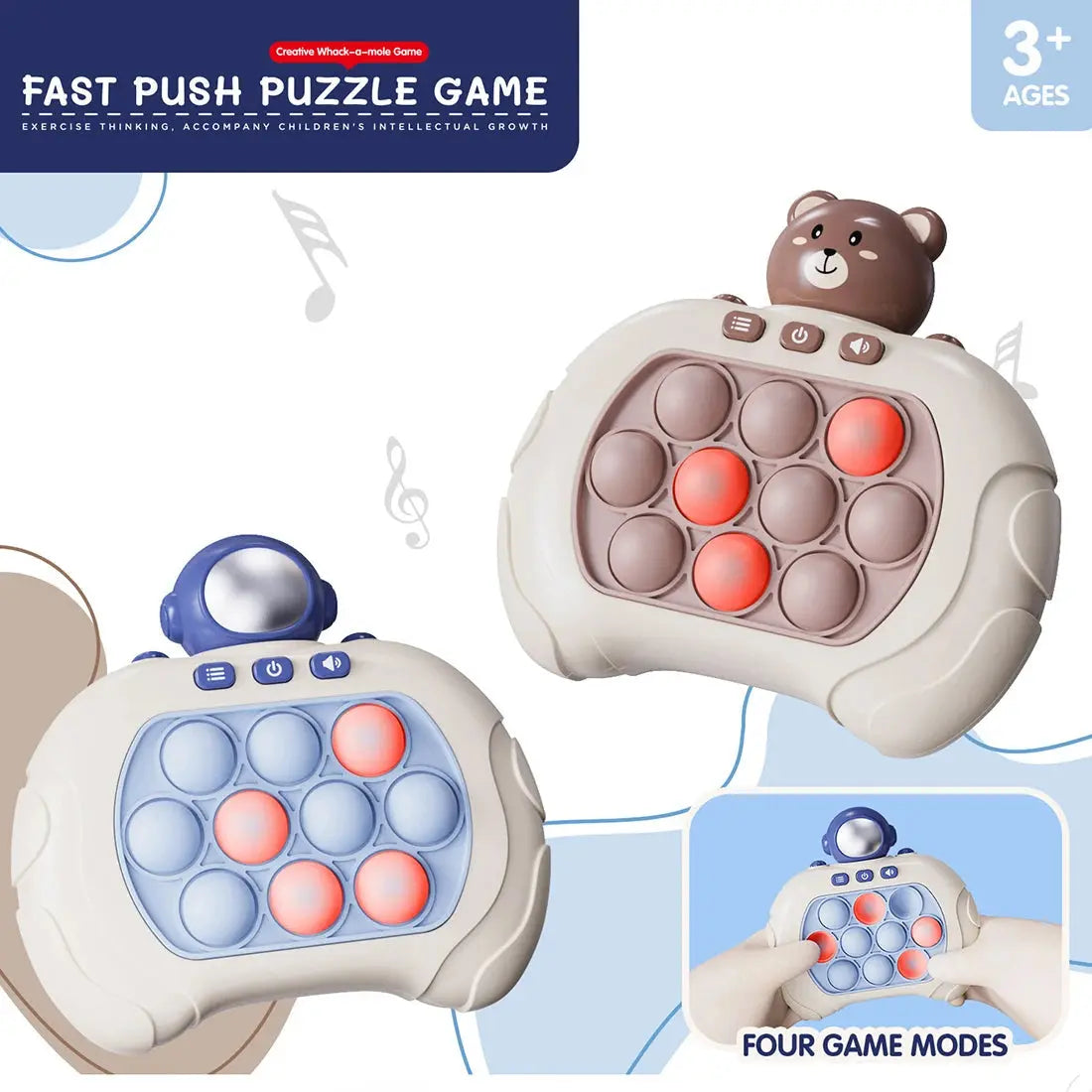 Pop It Game Toy Anti-Stress for Adults & Kids - Planet4Shopping