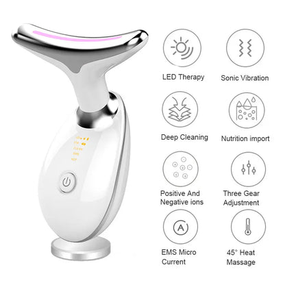 Neck Face Beauty EMS Facial Lifting Device - Planet4Shopping
