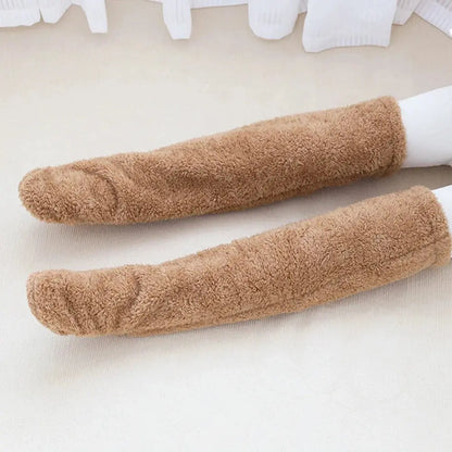 Fuzzy Leg Warmer Stocking - Planet4Shopping