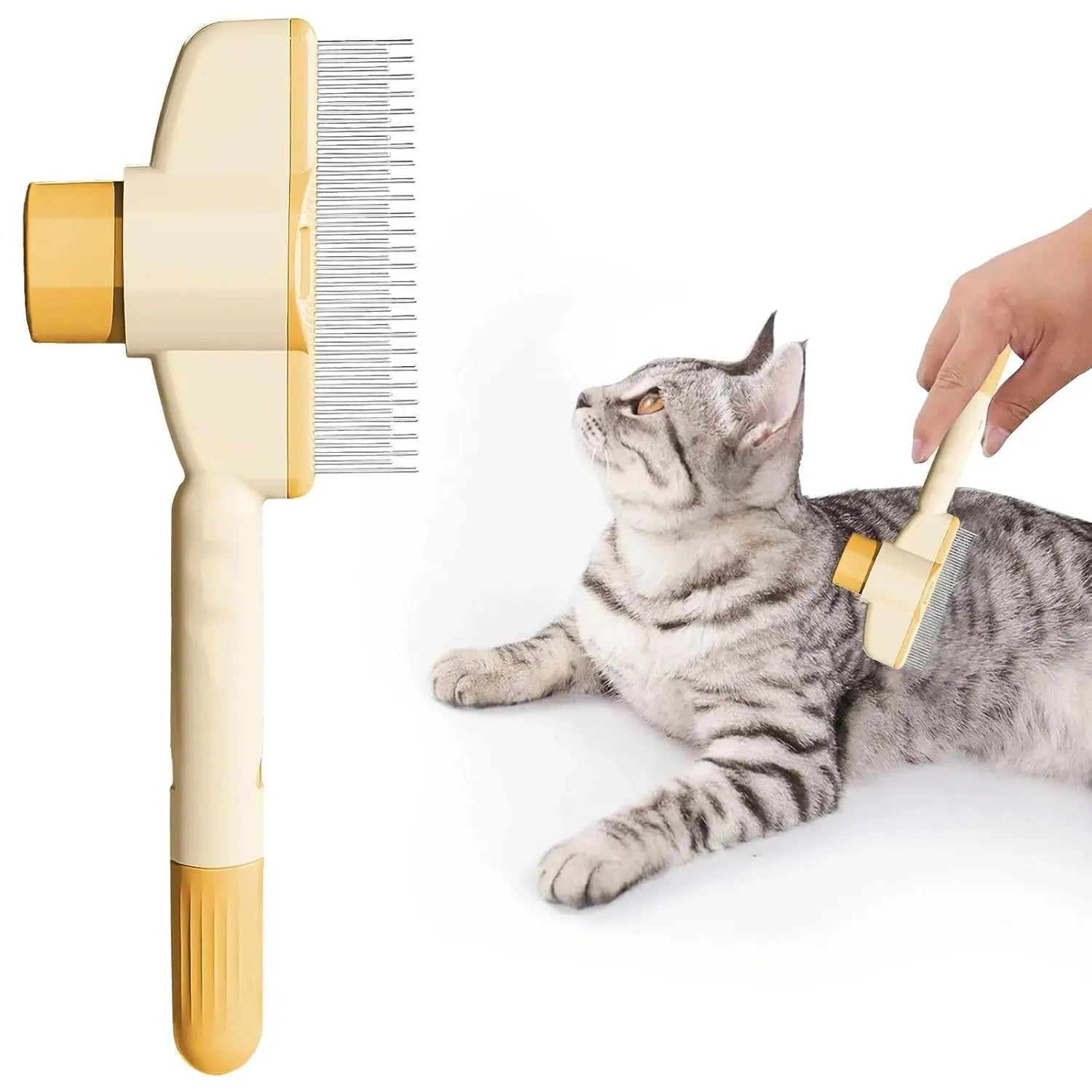 Pet Hair & Flea Comb - Planet4Shopping