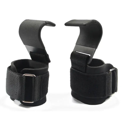 Weight Lifting Hooks with Wrist Straps - Planet4Shopping